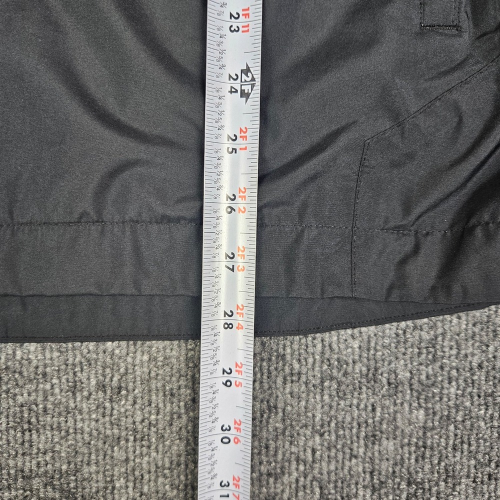 FootJoy DryJoys Golf Windbreaker Jacket Men's L Lightweight Full Zip Black Lined - Picture 3 of 7